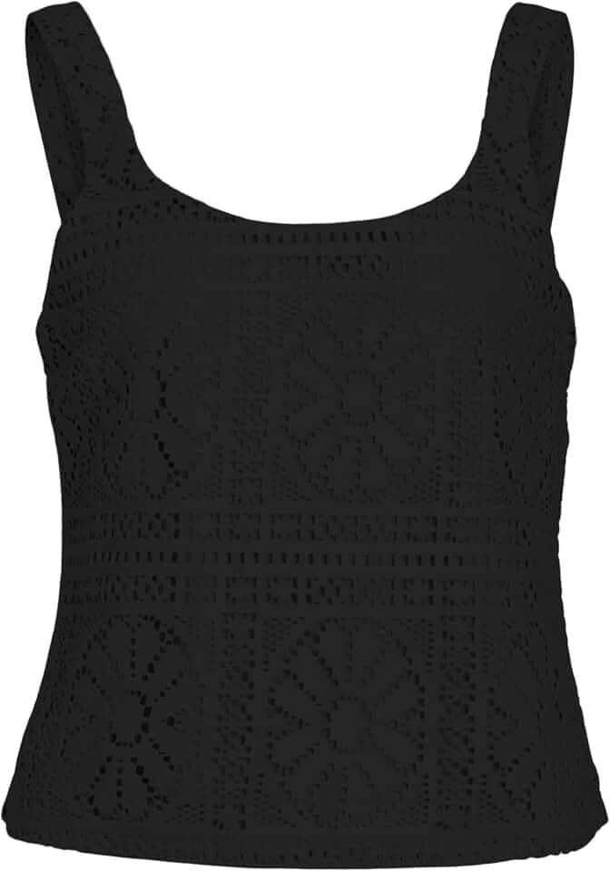Vila Damen Vimerinda U-Neck S/L Short Top/Vol/Rs Vimerinda U-Neck S/L Short Top/Vol/Rs (1er Pack)