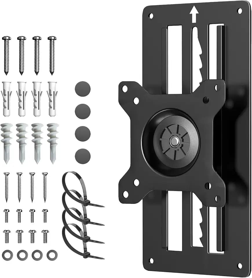 PUTORSEN Height Adjustable Monitor Wall Mount for up to 35"Ultrawide Screen