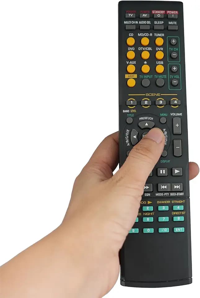 Remote Replacement Control Fit for RAV254 RAV-254 RX-V457 RXV450 HTR5750 HTR-5750 RXV550 RX-V550 DSP-AX450 for Yamaha AV System