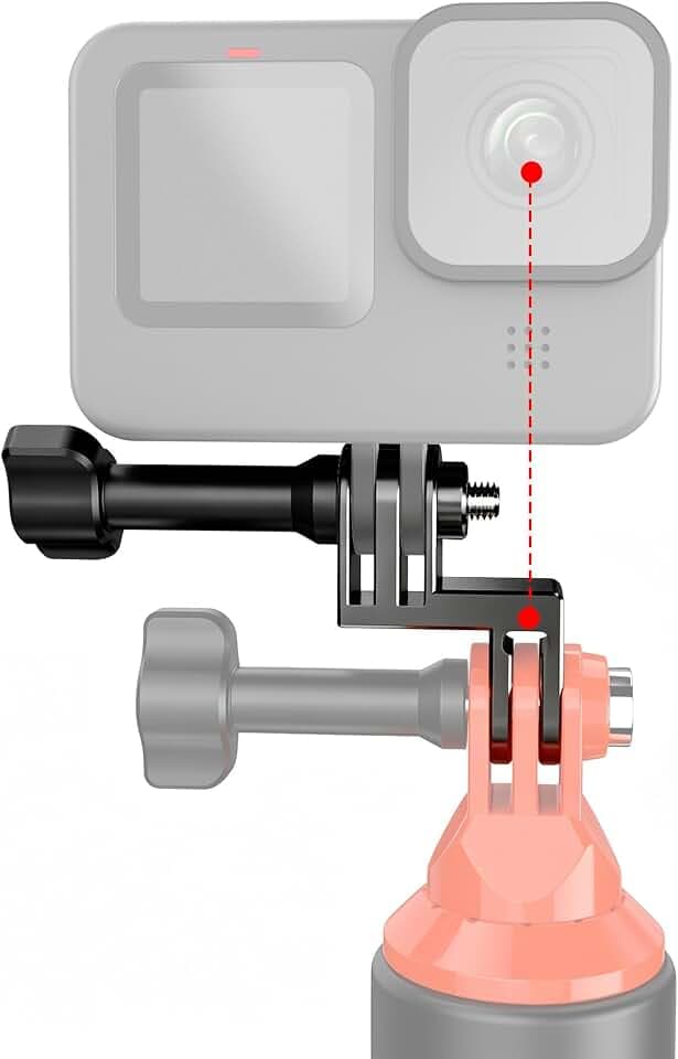Centering Lens Alignment Adapter - Offset Mount for GoPro/DJI / Insta360