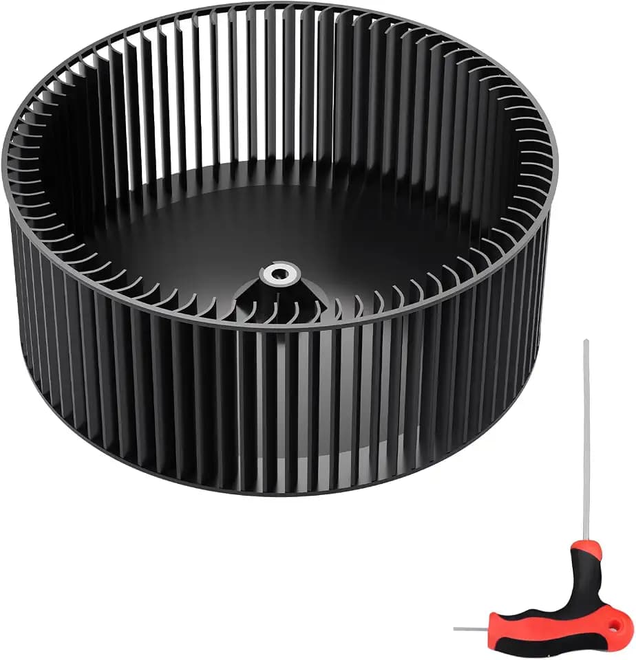 3313107 033 3104887 009 385002300 Compatible Upgraded Air Conditioner Blower Wheel Plastic Body With Reinforced Aluminum Core Durable Stable Easy To Install