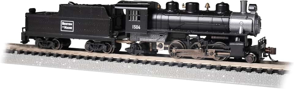 Bachmann Trains - Prairie 2-6-2 & Tender - Boston & Maine #1504