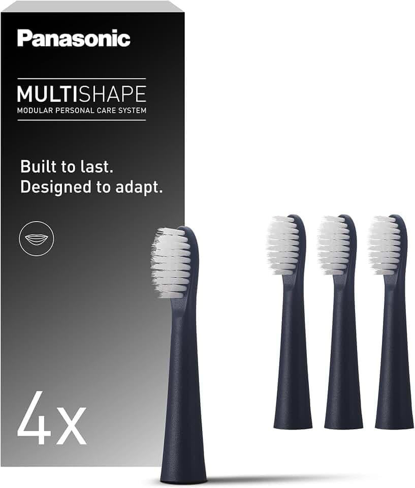 Panasonic ER-6CT02A303 - Zubehörset mit elektrischem Zahnbürstenkopf kompatibel mit dem MULTISHAPE System