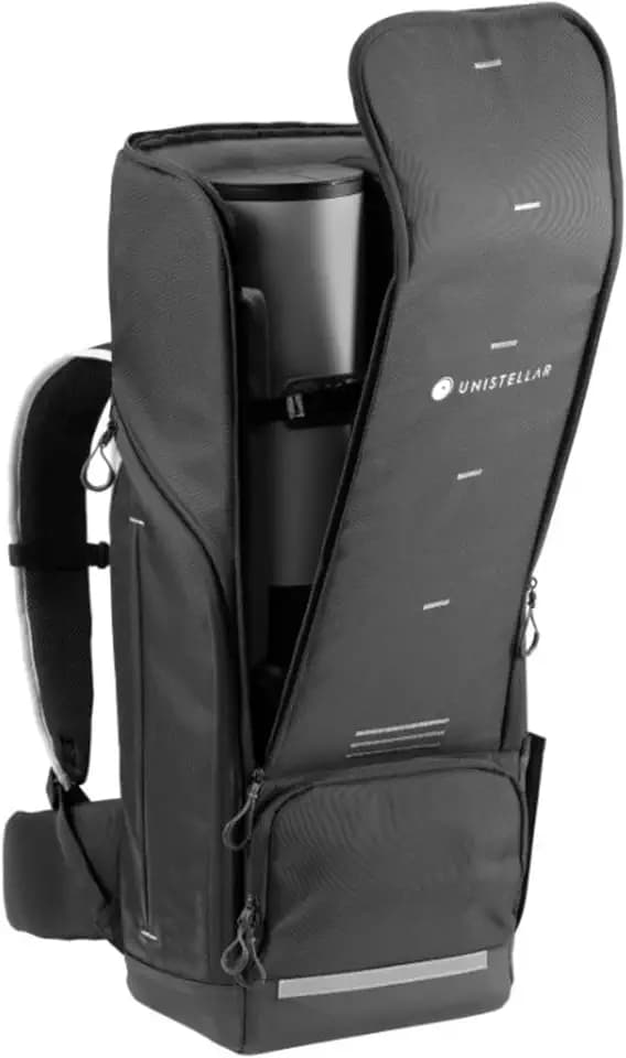 UNISTELLAR Transportation Backpack for EVSCOPE 2 & Equinox 2 - Reinforced Fabric, High Density Foam - Protects Your Telescope from Shock During Transport and Storage