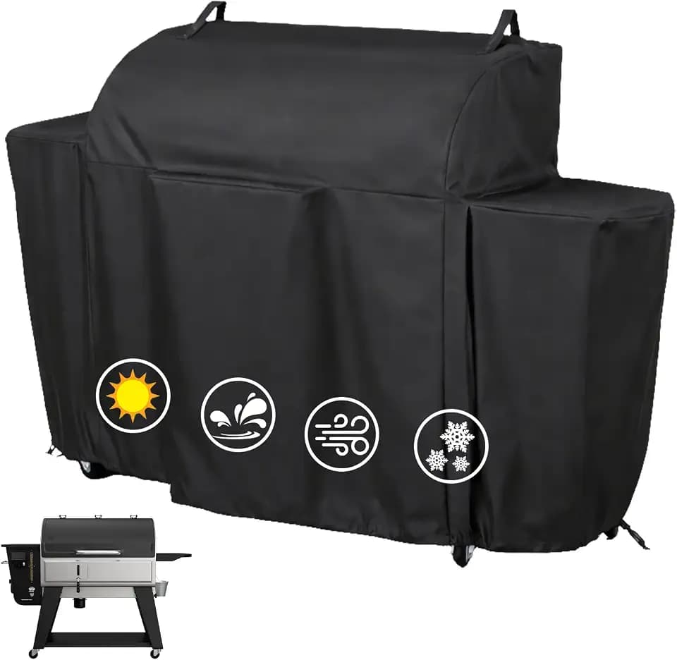 Utheer Pellet Grill Cover for Camp Chef Woodwind Pro 36, Stay-On Protection