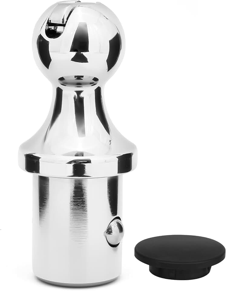 60601 Puck System Gooseneck Hitch Ball, 2-5/16-Inch Gooseneck Ball, Fits 2013-2025 Dodge RAM 2500 3500, 30,000 lbs