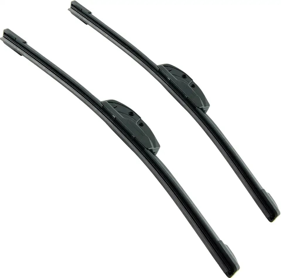 Water Repellent Wiper Blades, Windshield Wipers, Premium Windshield Wipers for All Seasons | Automotive Replacement Windshield Wiper Blades, Superior Visibility & Durability (1, 22 and 21)