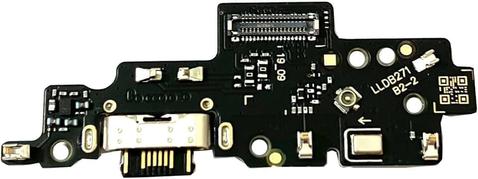 Charging Port Dock Board for Moto G Play 2024, USB Type C Charger Dock Microphone Replacement for Motorola Moto G Play 2024 XT2413