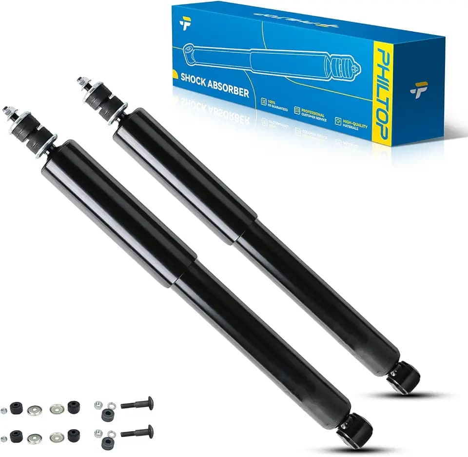 PHILTOP Rear Struts Assembly for 1982-2002 Camaro 1982-2002 Firebird, 5867 * 2 Pair Quick Shock Absorbers Replacement Shocks Assembly, Set of 2
