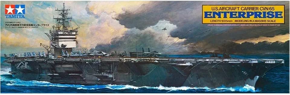 Tamiya 300078007-1:350 Flugzeugträger US CVN-65 Enterprise