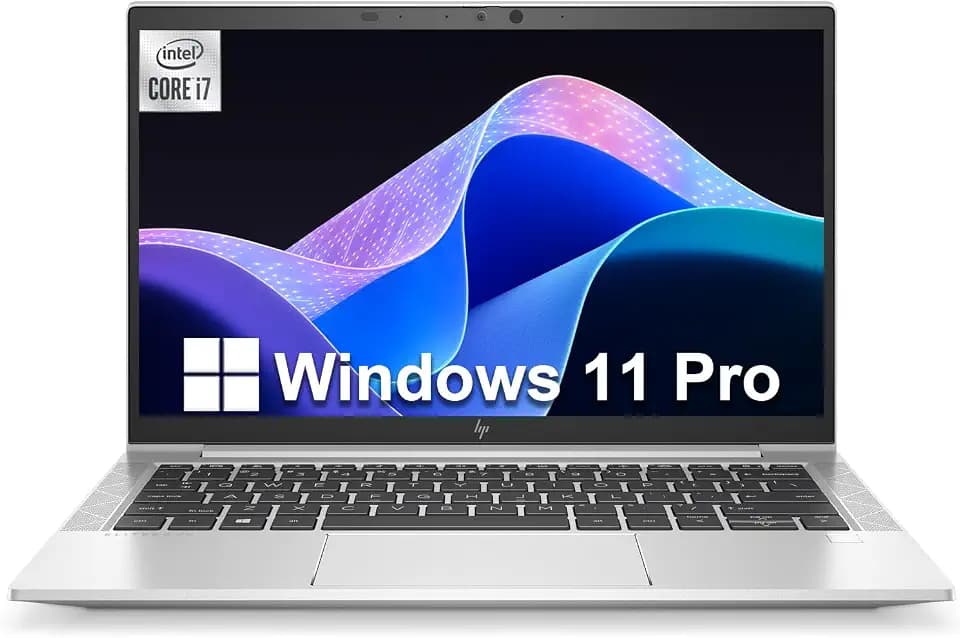 HP EliteBook 830 G8 Laptop, 13.3" Full HD, 11th Core i5-1145G7, 16GB RAM, 512GB SSD, CAM, Backlit Keyboard, HDMI, CAM, Windows 11Pro(Renewed)