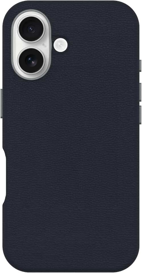 OtterBox iPhone 16 Symmetry Series Cactus Leather - Blue Sentiment