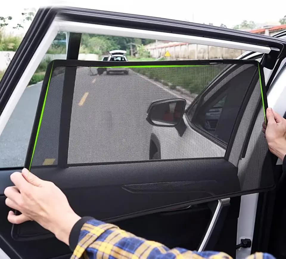 FEISHILINIYA Updating Strong Magnetic Car Window Sun Shade for Toyota for RAV4 XA50 (2020-2025) Rear Passenger Privacy Side Window Sunshades for RAV4 Accessories