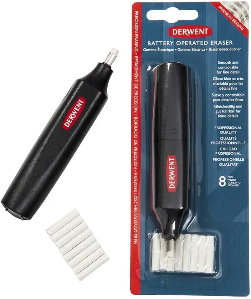 Derwent 2301931 Batteriebetriebener Radiergummi