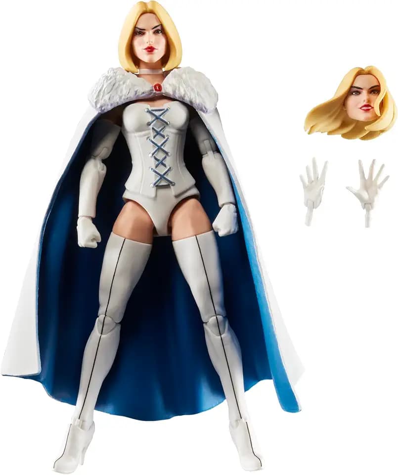 Marvel Legends Series Emma Frost, X-Men '97 Collectible 6-Inch Action Figure Toy