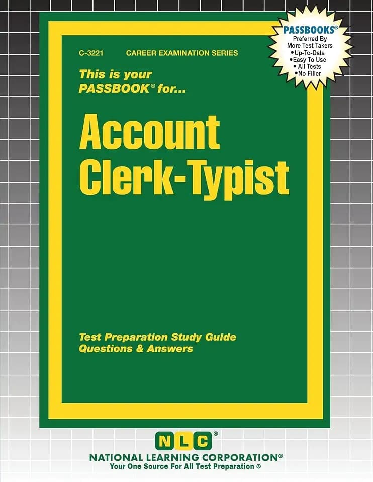 Account Clerk-Typist (Career Examination)