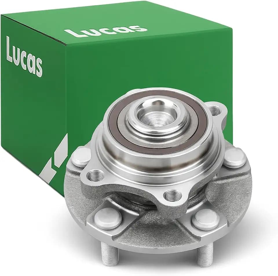 LUCAS 513268 RWD Front Wheel Bearing and Hub Assembly, 5 Lugs w/ABS