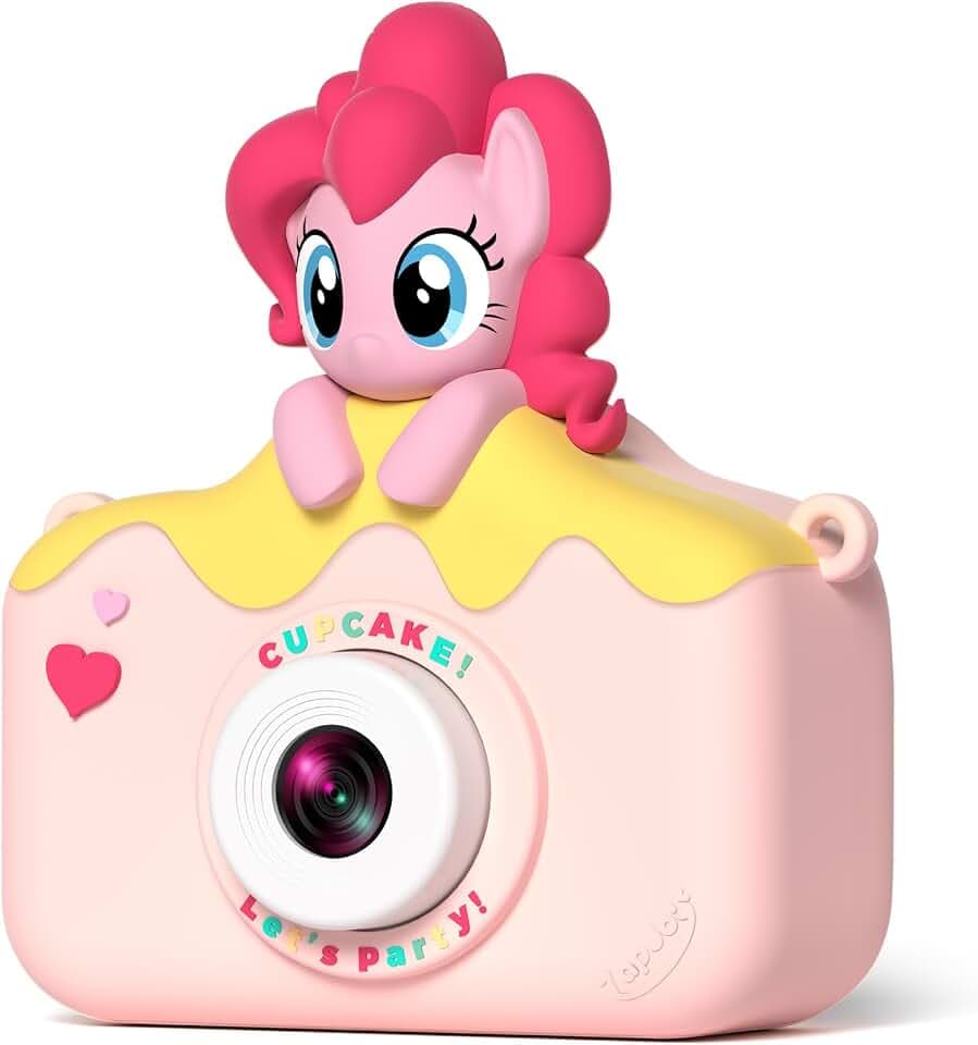 My Little Pony Kids Camera, 48MP HD Gift for 3-12 Girls Boys