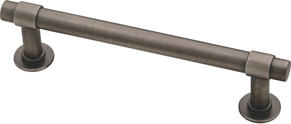 Franklin Brass P29617K-904-B Heirloom Silver Francisco Kitchen or Furniture Cabinet Hardware Drawer Handle Pull with 4-Inch Hole Centers, 10 Pack