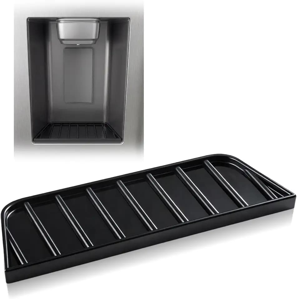 ABS Refrigerator Drip Catcher Tray for Refrigerators 3 x 9"