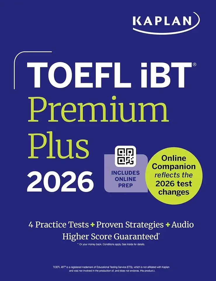 TOEFL iBT Premium Plus 2026 (Kaplan Test Prep)
