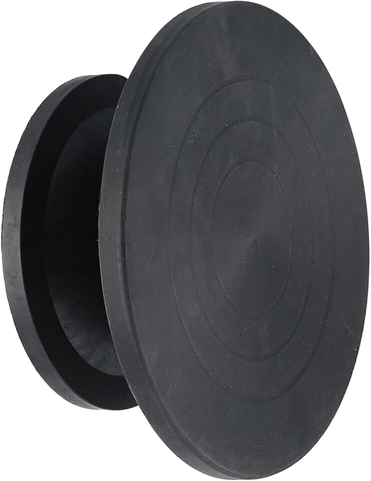 Metal Wheel Turntable töpferscheibe drehteller Metal Sculpting Wheel Einstellbar Professionell Praktisch für die Farbe Sprühen Spinner Kuchen Dekorieren Werkzeug