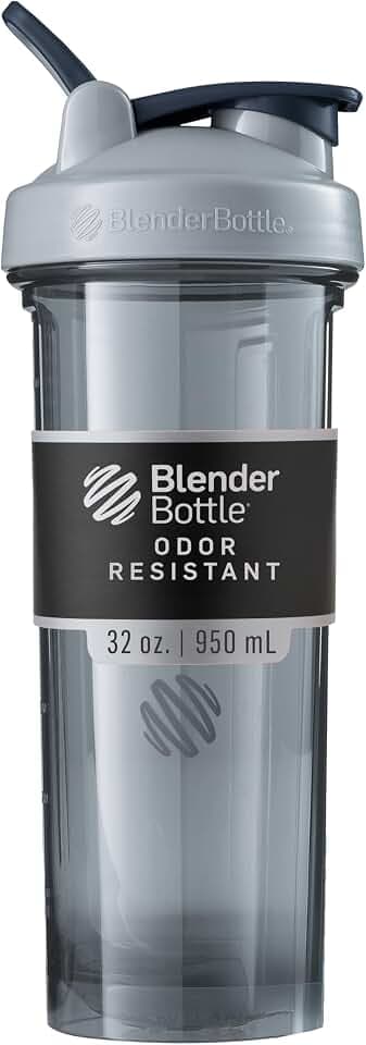 BlenderBottle ProSeries Tritan Shaker Bottle 32 oz Pebble Grey