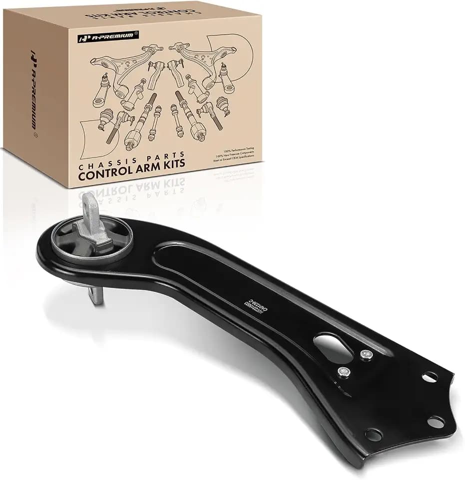A-Premium Rear Right Control Arm with Bushing, Compatible with Kia, Hyundai