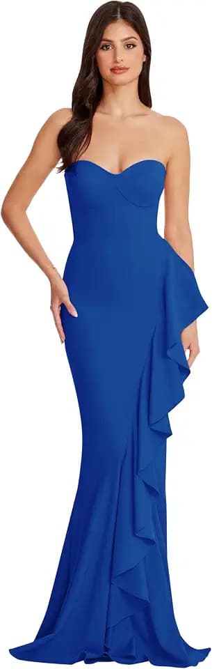Dress The Population Women's Paris Bodycon Maxi Dress