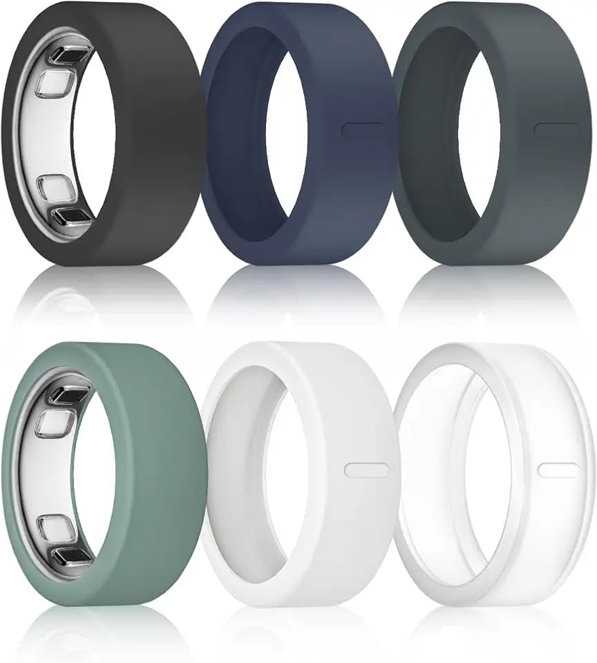 6 Pack Ring Cover Compatible with Oura Ring 5