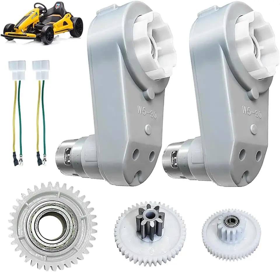 2-Pack 24V RS775 Motor Gearbox for Power Wheels Motor Gearbox Upgrade Kit