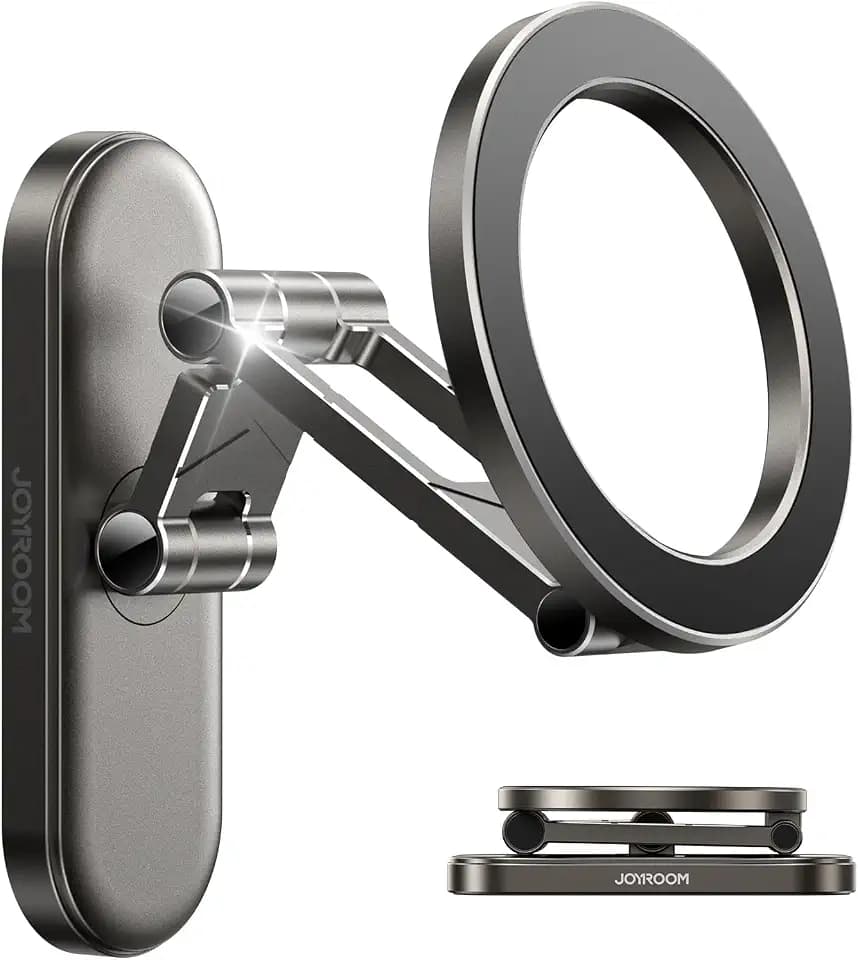 Magnetic Golf Cart Phone Holder, [Tri-Fold+All Alloy] Golf Cart Accessories