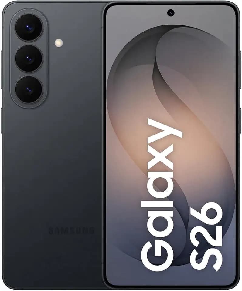 Samsung Galaxy S26 AI Smartphone mit Galaxy AI, Ohne Vertrag, Handy mit Android, 12 GB RAM, 256 GB Speicher, AP Prozessor, 50 MP, Black, 3 Jahre Herstellergarantie [Exklusiv auf Amazon]