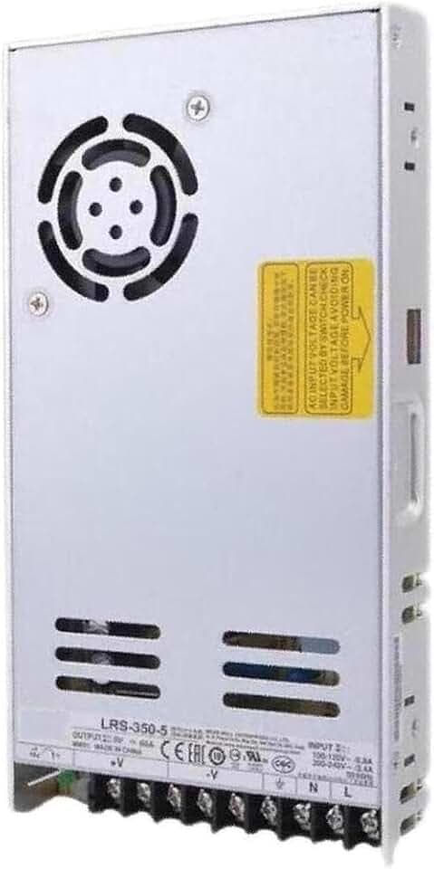 Mean Well LRS-350-5 300W 5V Power Supply for LED Signs (1 Pack)
