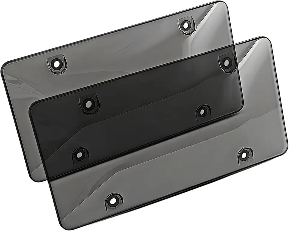 2-Pack License Plate Frames - License Plate Protector Cover