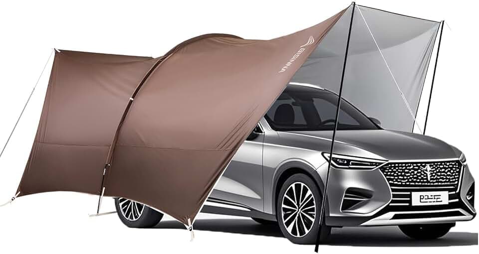 BISINNA Camping Tarp 18x13ft Car Awning Sun Shade