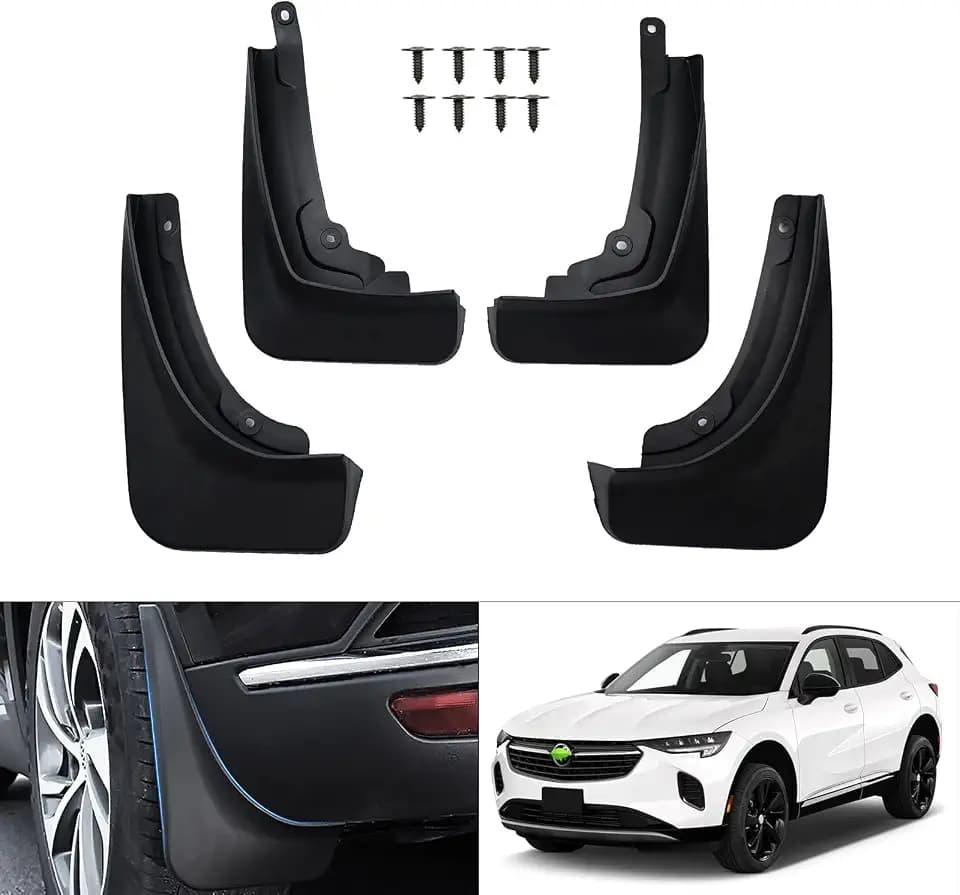 Autorder Mud Flpas Splash Guards for Buick Envision 2021 2022 2023 Accessories Mudflap Fender Flares Front and Rear Mud Guard Set 4PCS