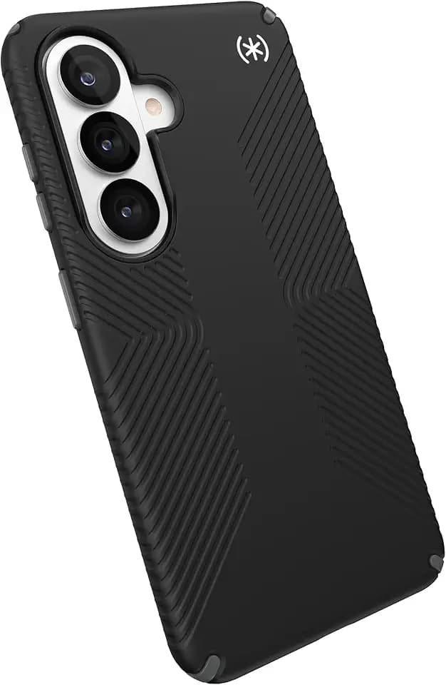 Speck Samsung Galaxy S26 Presidio2 Grip + Magnet Case - Black/Slate Grey