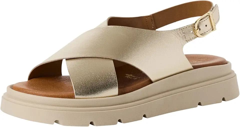 Tamaris Damen Heeled Sandals Leder