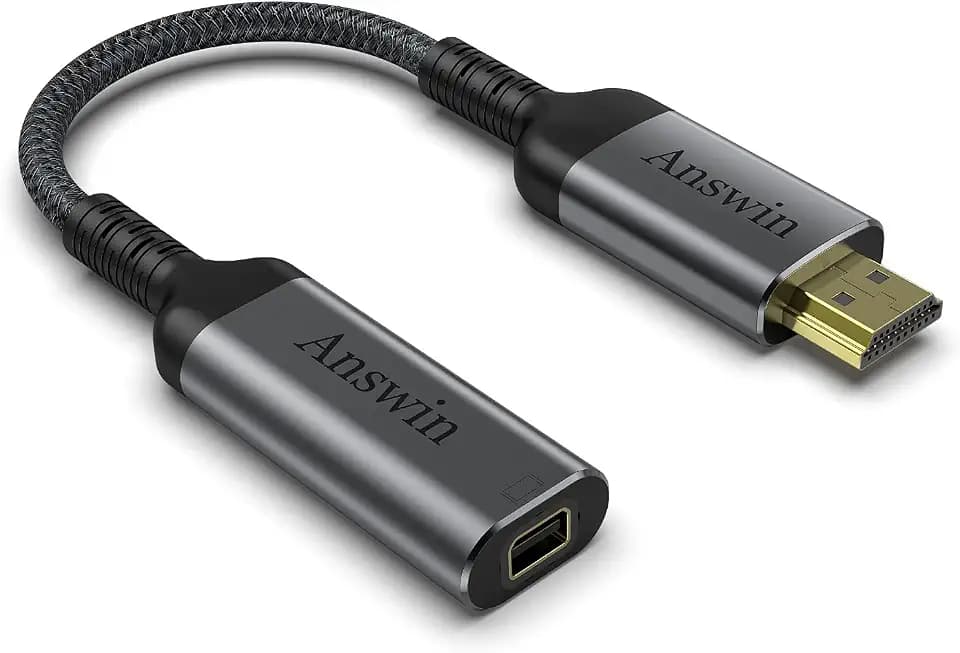 HDMI to Mini DisplayPort Adapter 4K@60Hz Active HDMI to Mini DP