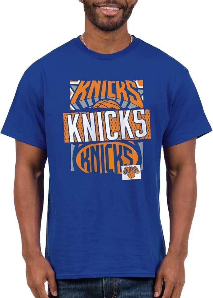 Junk Food NBA - Ripped Logos Adult SS T-Shirt