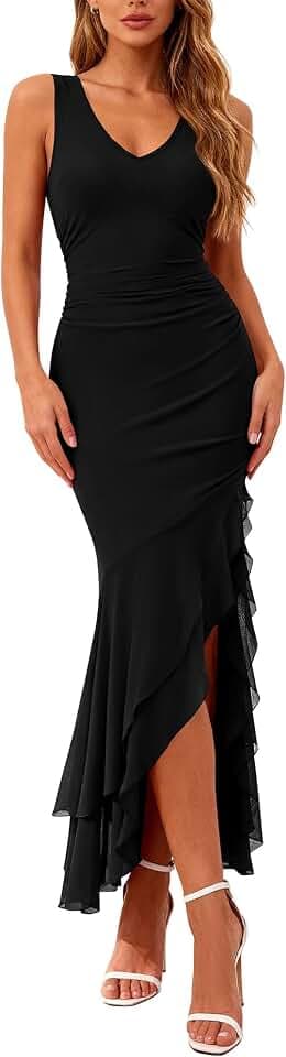 BTFBM Summer Dresses for Women 2026 Wedding Guest Dress Prom