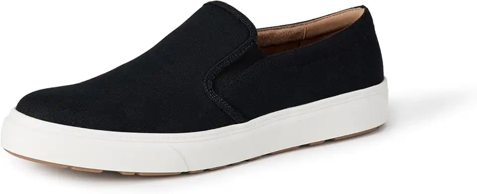 Amazon Essentials Men's Canvas Slip-on Sneakers