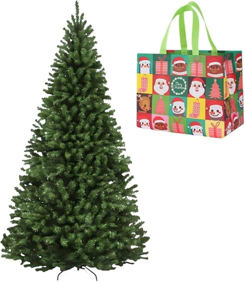 Künstlicher Weihnachtsbaum 180 cm - mit mehr Ästen und Blättern, Realistischer Weihnachtsbaum Künstlich, Künstlicher Weihnachtsbaum für die perfekte Chrismas Stimmung, Weihnachtsdeko - von Ruschen