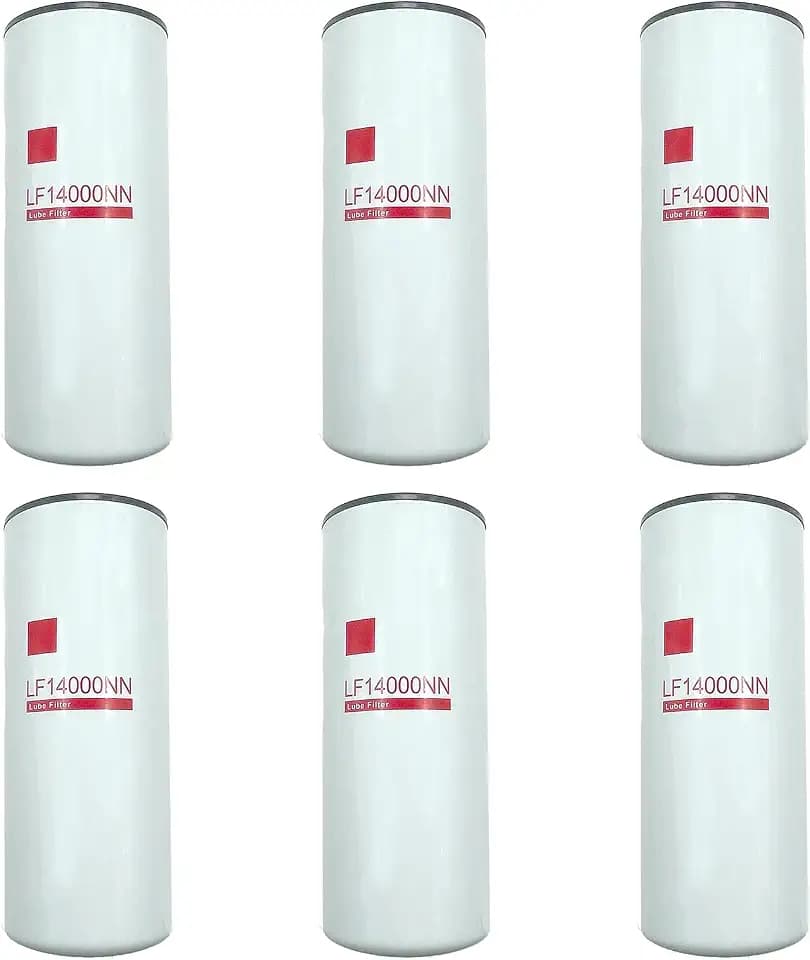 LF14000NN Oil/Lube Filter Compatible with Cummins ISX ISM QSX QSM QST X15 M11 Diesel Engines Replaces 4367100, LF9080, P559000, LF9001, BD7154, 57746XD, LF-5724,600-211-1340(set of 6)