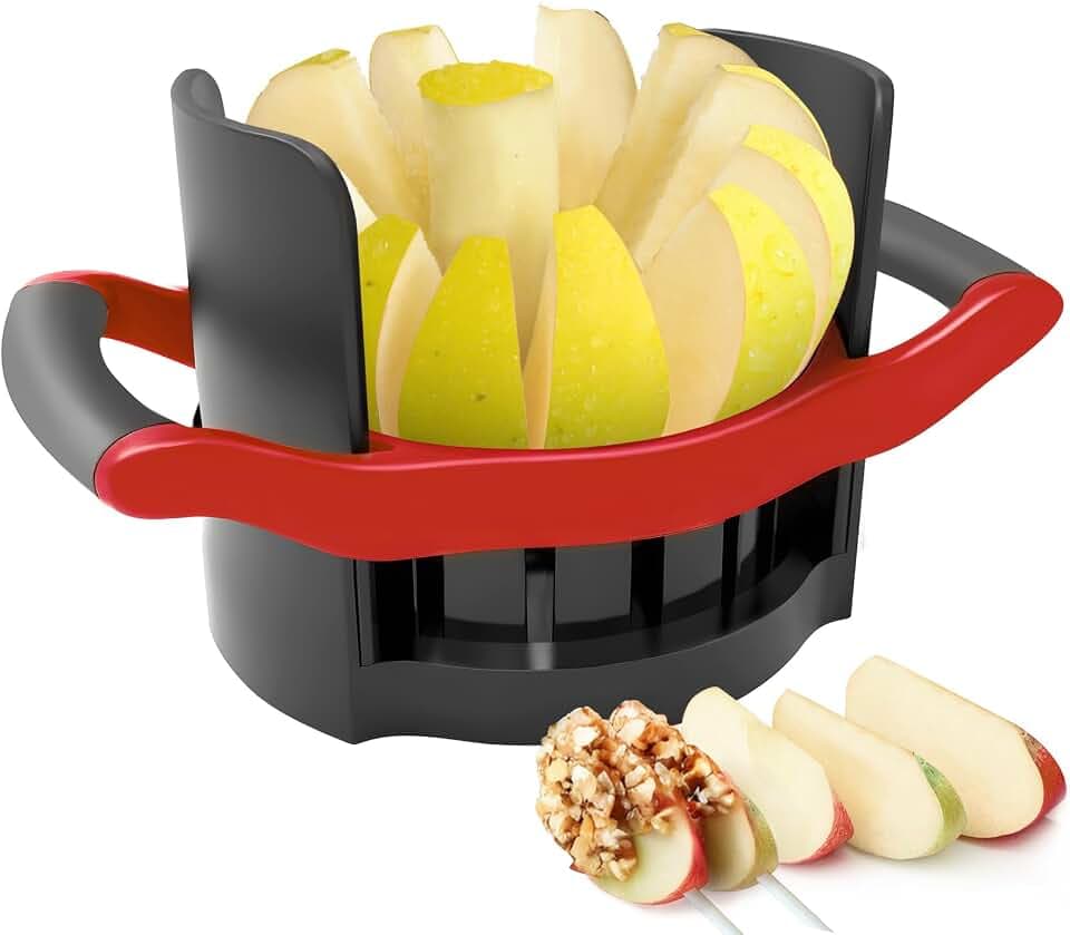Newness 5.12-In Extra Large Apple Slicer, 12-Blade Cutter
