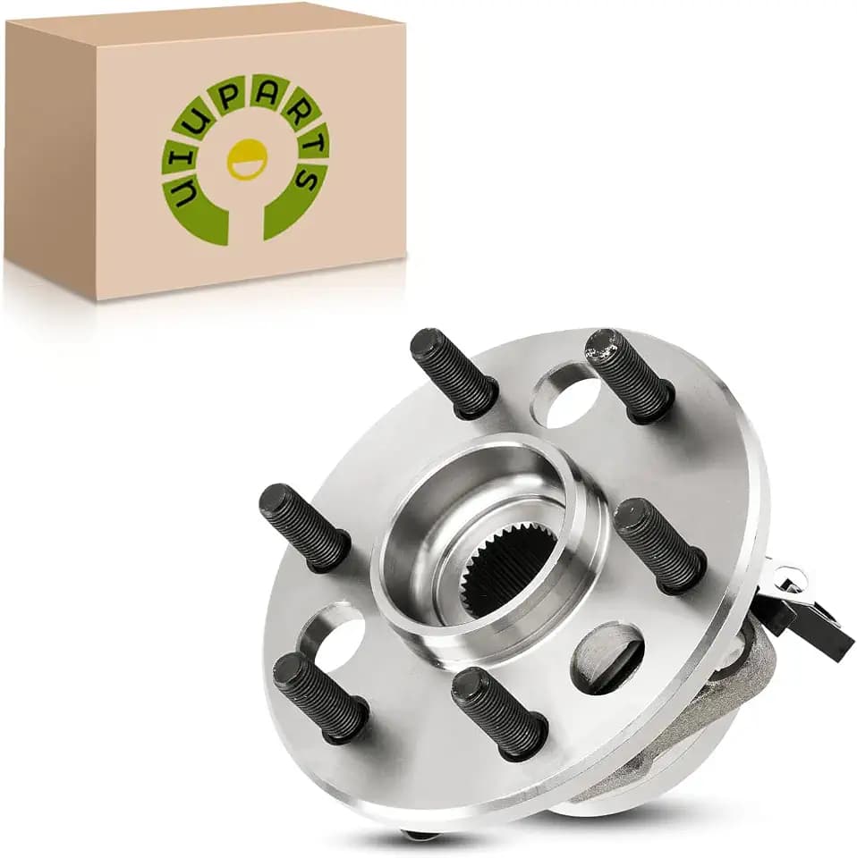 Front Wheel Bearing Hub Assembly 6 Lug w/ABS Compatible with Chevy K1500 Suburban 1995-1999, K1500 1995-1999,K2500 Suburban 1995,GMC K1500 Suburban 1995-1999,Cadillac Escalade 1999-2000 & More 515024
