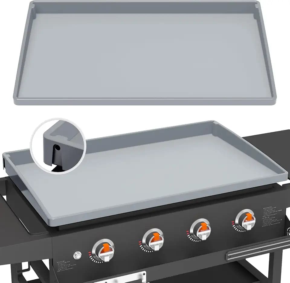 Silicone Griddle Mat Cover for Blackstone - 36 Inch True All-Encompassing Coverage Heavy Duty Food Grade Grill Buddy Mat, All Season Cooking Surface Protective Cover