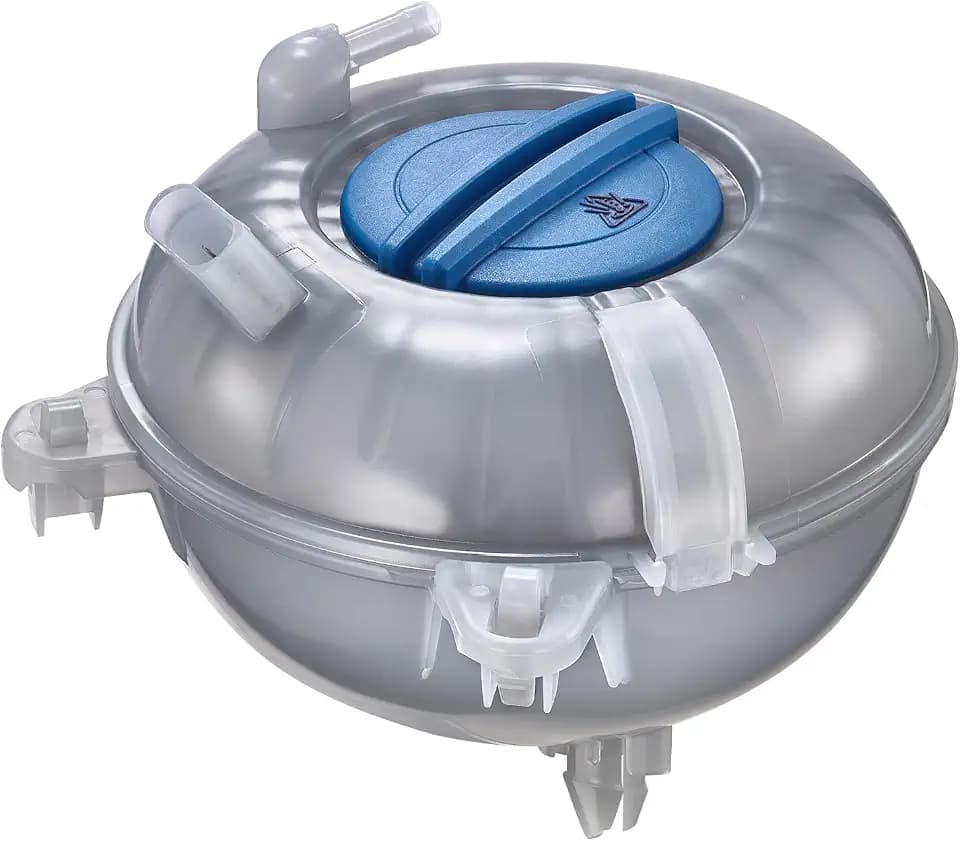 BDFHYK Coolant Reservoir Expansion Tank with Cap for Audi A3 2015-2016 S3 2015-2016, for VW Golf 2015-2016 GTI 2015-2016, 1.4L 1.8L 2.0L Turbo Gas Diesel, Replaces 5Q0121407D 5Q0121407F V10-4399