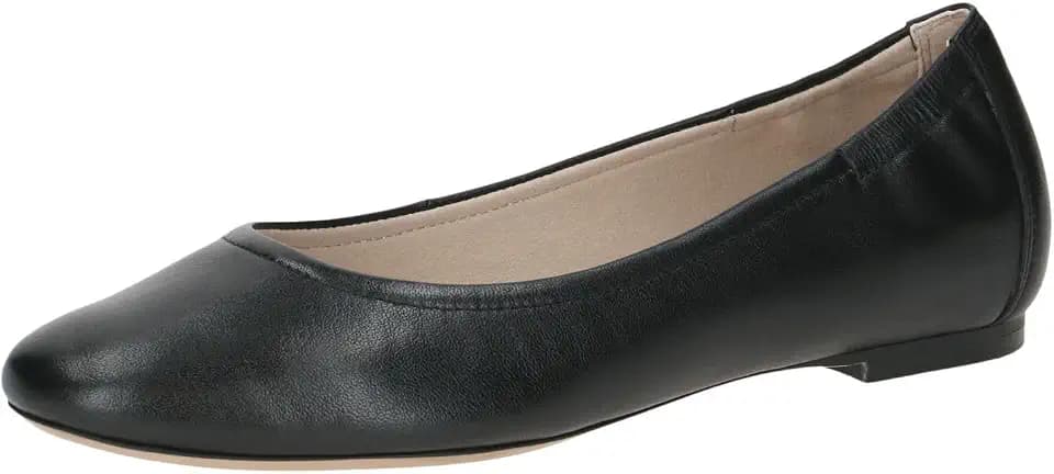 Caprice Damen Ballerinas aus Leder Elegant